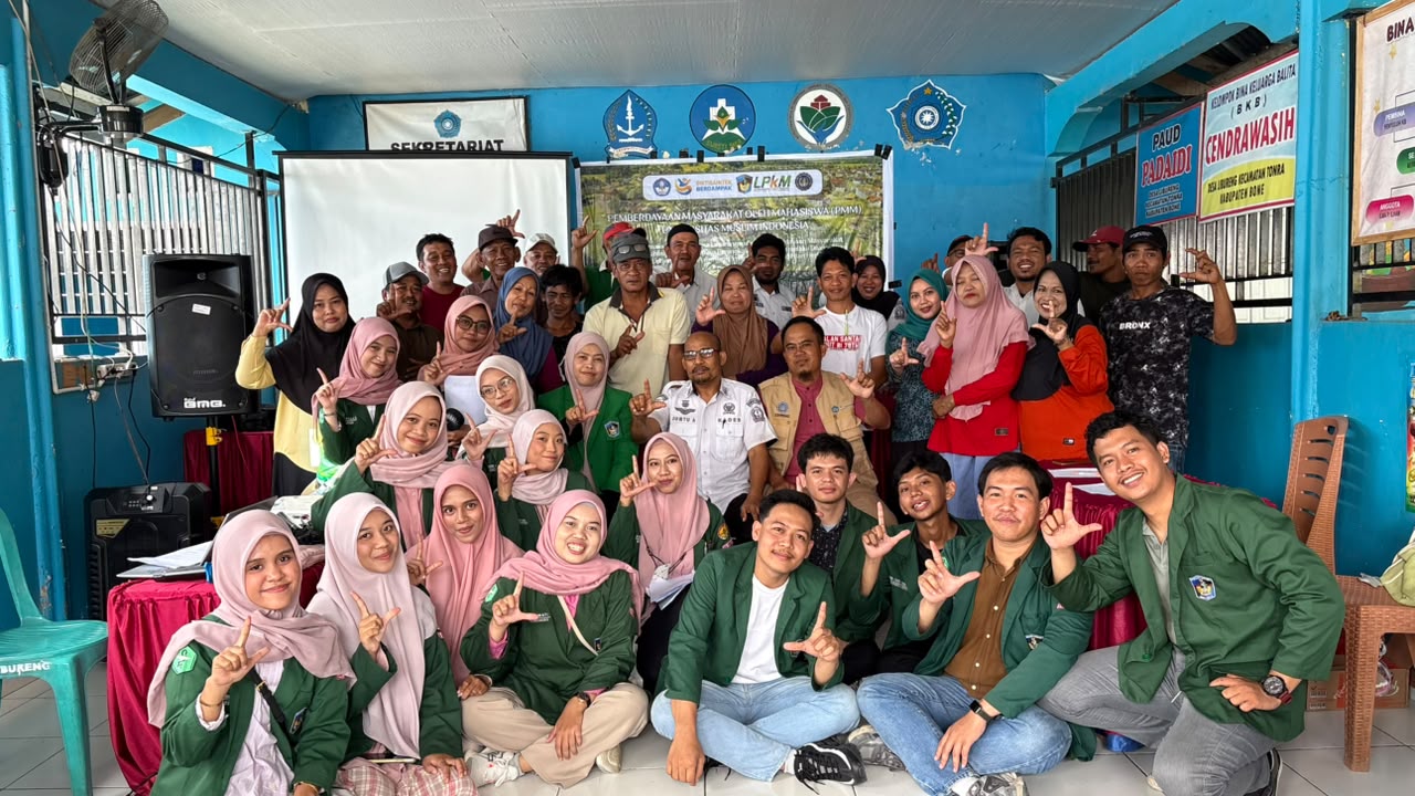 Mahasiswa PMM Universitas Muslim Indonesia Gelar Pelatihan Diversifikasi Produk Udang dan TOGA di Desa Libureng